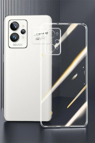 Newface Realme GT2 Pro 5G Kılıf Lüx Şeffaf Silikon resmi