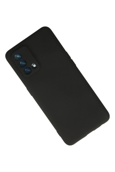Newface Oppo A74 4G Kılıf First Silikon - Siyah resmi