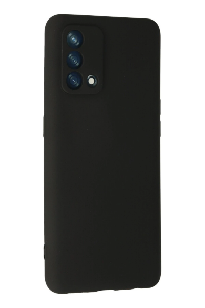 Newface Oppo A74 4G Kılıf First Silikon - Siyah resmi