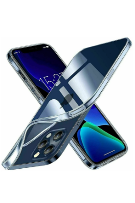 Newface iPhone 15 Pro Kılıf Lüx Şeffaf Silikon resmi