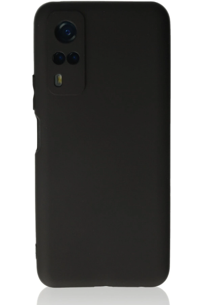 Newface Vivo Y53S Kılıf First Silikon - Siyah resmi