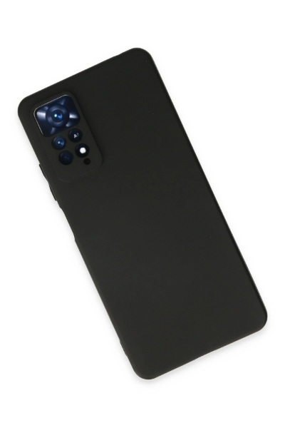 Newface Xiaomi Redmi Note 11 Kılıf First Silikon - Siyah resmi