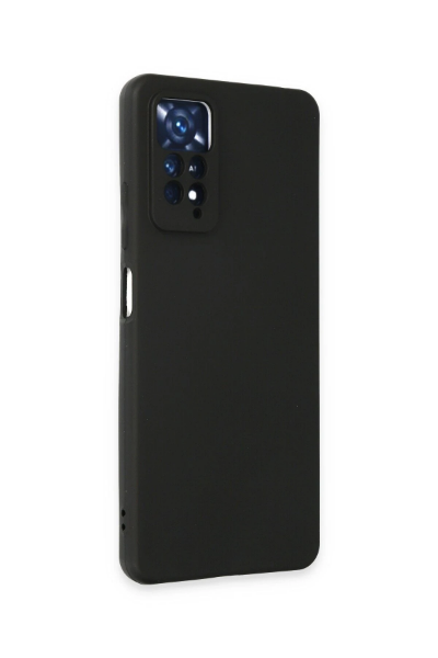 Newface Xiaomi Redmi Note 11 Kılıf First Silikon - Siyah resmi