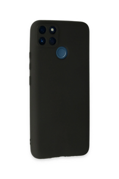 Newface Realme C21Y Kılıf First Silikon - Siyah resmi
