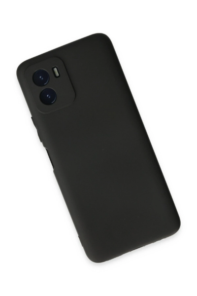 Newface Vivo Y15S Kılıf First Silikon - Siyah resmi