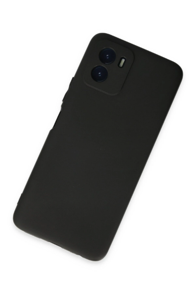Newface Vivo Y15S Kılıf First Silikon - Siyah resmi