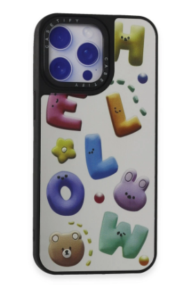 Newface iPhone 15 Pro Max Kılıf Mirror Desenli Kapak - Mirror - 15 resmi