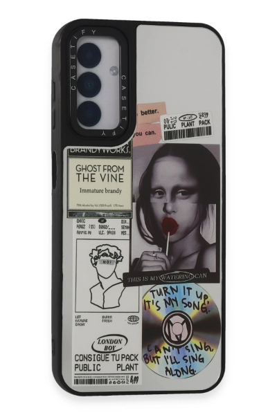 Newface Samsung Galaxy M14 5G Kılıf Mirror Desenli Kapak - Mirror - 2 resmi