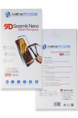 Newface Xiaomi Redmi Note 9 Seramik Nano Ekran Koruyucu resmi