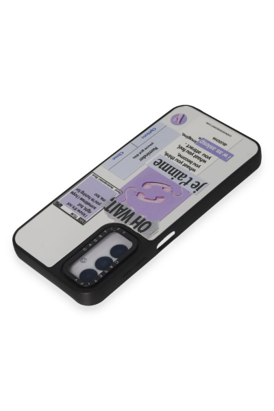 Newface Samsung Galaxy M14 5G Kılıf Mirror Desenli Kapak - Mirror - 4 resmi