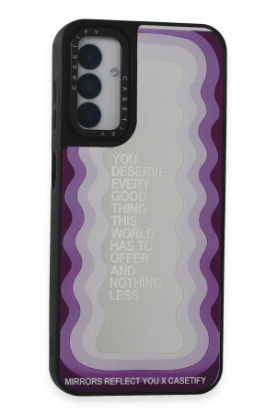 Newface Samsung Galaxy M14 5G Kılıf Mirror Desenli Kapak - Mirror - 5 resmi