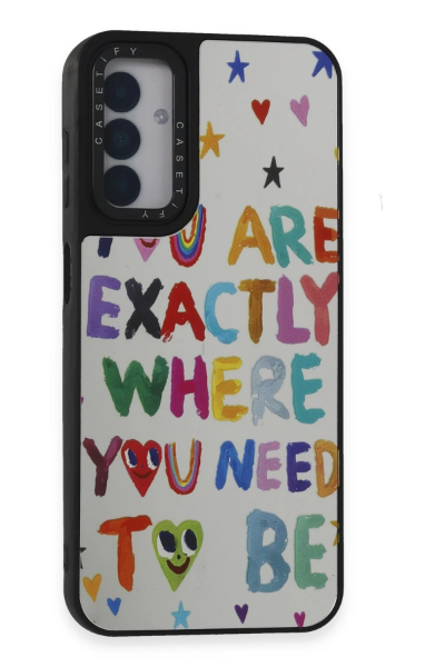 Newface Samsung Galaxy M14 5G Kılıf Mirror Desenli Kapak - Mirror - 10 resmi