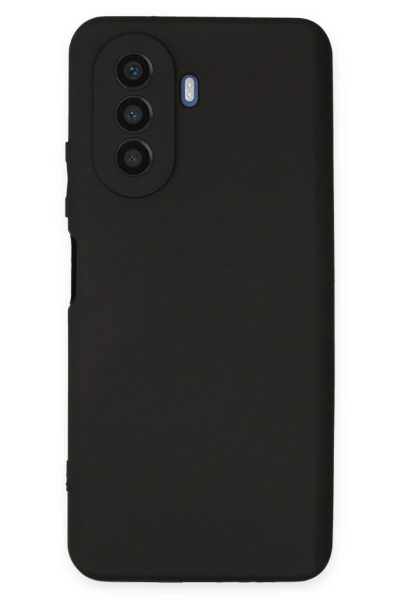 Newface Huawei Nova Y70 Kılıf First Silikon - Siyah resmi