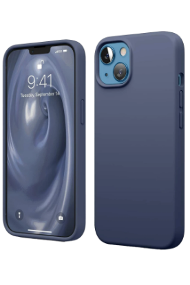 Newface iPhone 14 Kılıf First Silikon - Lacivert resmi