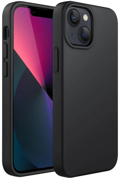 Newface iPhone 14 Plus Kılıf First Silikon - Siyah resmi