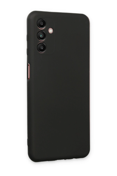 Newface Samsung Galaxy A04S Kılıf First Silikon - Siyah resmi