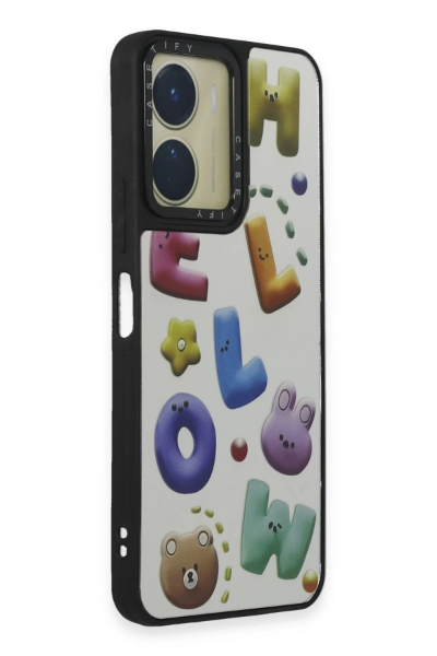 Newface Vivo Y16 Kılıf Mirror Desenli Kapak - Mirror - 15 resmi