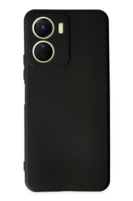 Newface Vivo Y16 Kılıf First Silikon - Siyah resmi