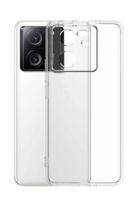 Newface Xiaomi Mi 13T Pro Kılıf Lüx Şeffaf Silikon resmi