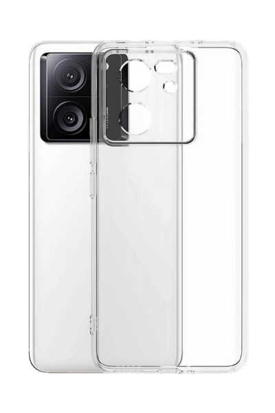 Newface Xiaomi Mi 13T Pro Kılıf Lüx Şeffaf Silikon resmi