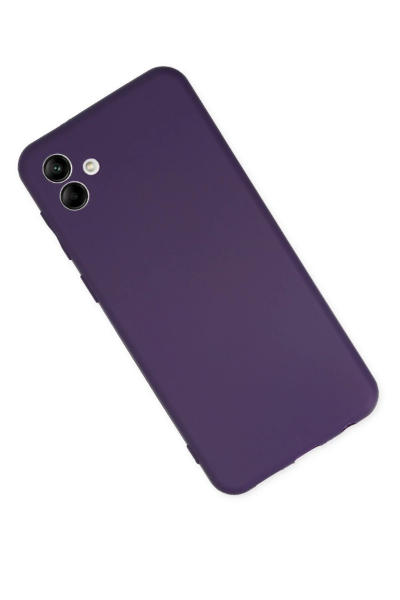 Newface Samsung Galaxy A04 Kılıf First Silikon - Mor resmi