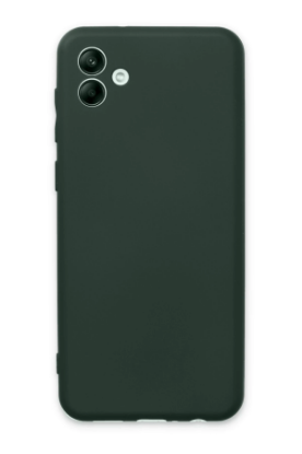 Newface Samsung Galaxy A04 Kılıf First Silikon - Koyu Yeşil resmi