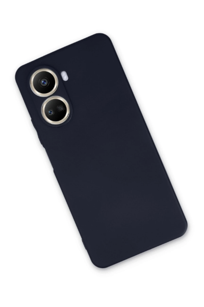 Newface Huawei Nova 10 SE Kılıf First Silikon - Lacivert resmi