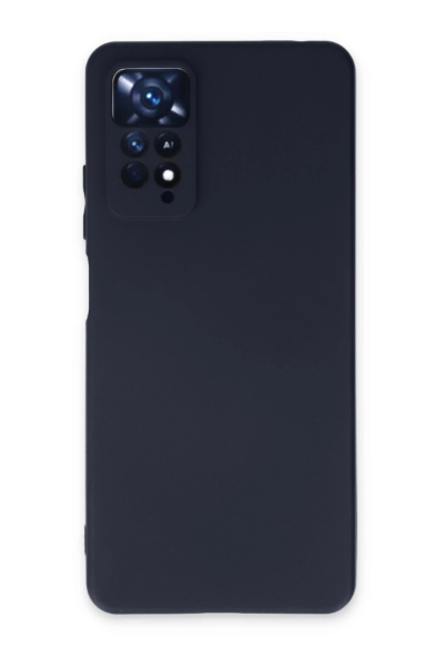 Newface Xiaomi Redmi Note 11 Pro Kılıf First Silikon - Lacivert resmi