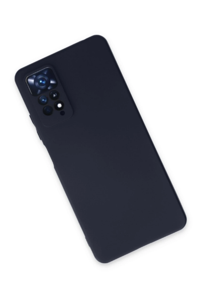 Newface Xiaomi Redmi Note 11 Pro Kılıf First Silikon - Lacivert resmi