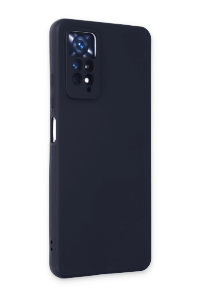 Newface Xiaomi Redmi Note 11 Pro Kılıf First Silikon - Lacivert resmi