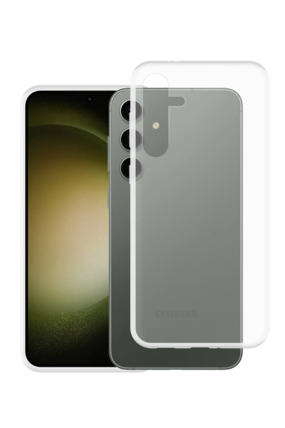 Newface Samsung Galaxy S24 Plus Kılıf Lüx Şeffaf Silikon resmi