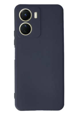 Newface Vivo Y16 Kılıf First Silikon - Lacivert resmi
