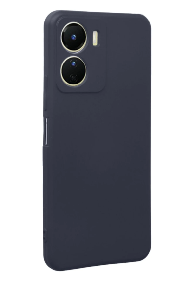 Newface Vivo Y16 Kılıf First Silikon - Lacivert resmi
