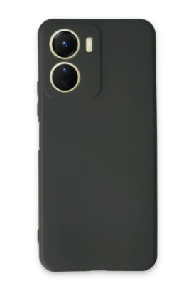 Newface Vivo Y16 Kılıf First Silikon - Koyu Yeşil resmi