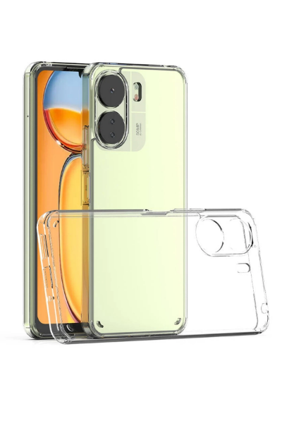 Newface Xiaomi Redmi 13C Kılıf Lüx Şeffaf Silikon resmi