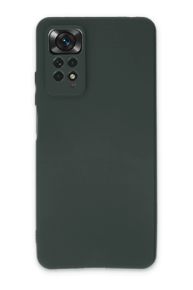 Newface Xiaomi Redmi Note 11 Pro Kılıf First Silikon - Koyu Yeşil resmi