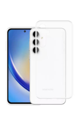 Newface Samsung Galaxy A35 5G Kılıf Lüx Şeffaf Silikon resmi