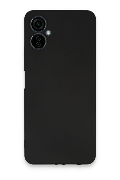 Newface Tecno Camon 19 Neo Kılıf First Silikon - Siyah resmi