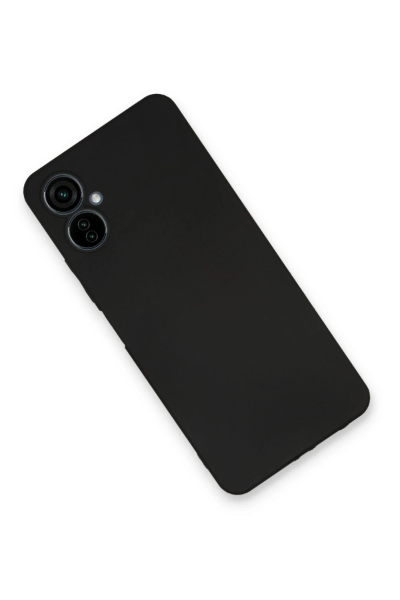Newface Tecno Camon 19 Neo Kılıf First Silikon - Siyah resmi