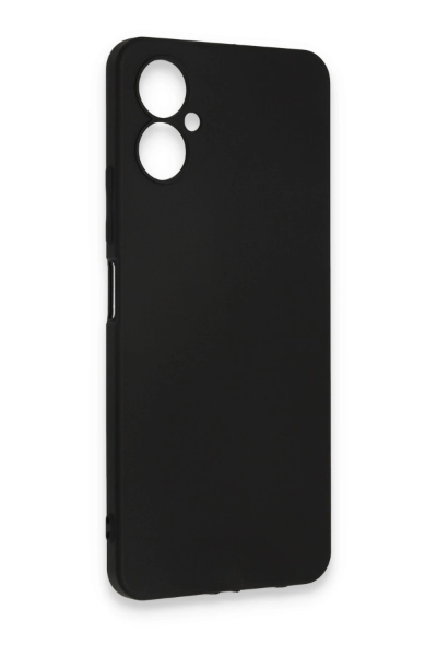 Newface Tecno Camon 19 Neo Kılıf First Silikon - Siyah resmi