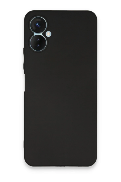 Newface Tecno Spark 9 Pro Kılıf First Silikon - Siyah resmi