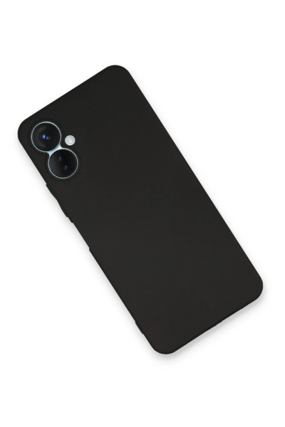 Newface Tecno Spark 9 Pro Kılıf First Silikon - Siyah resmi
