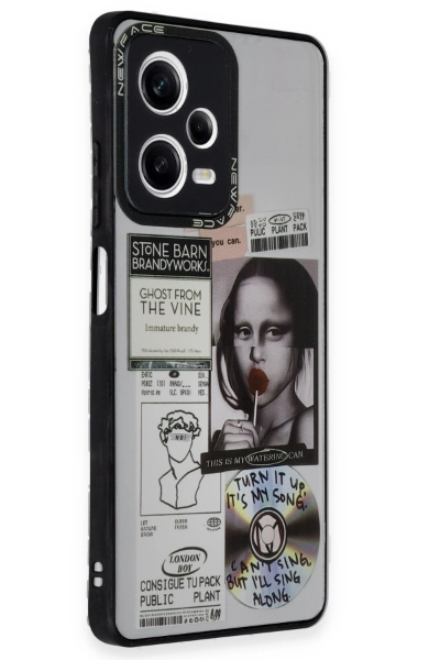 Newface Xiaomi Redmi Note 12 Pro 5G Kılıf Mirror Desenli Kapak - Mirror - 2 resmi