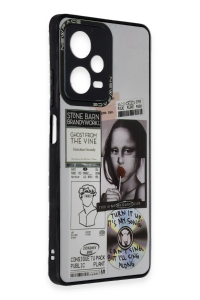 Newface Xiaomi Redmi Note 12 Pro 5G Kılıf Mirror Desenli Kapak - Mirror - 2 resmi