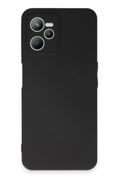 Newface Realme C35 Kılıf First Silikon - Siyah resmi