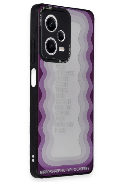 Newface Xiaomi Redmi Note 12 Pro 5G Kılıf Mirror Desenli Kapak - Mirror - 5 resmi