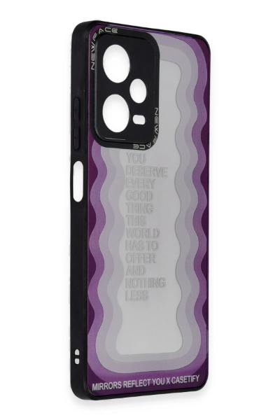 Newface Xiaomi Redmi Note 12 Pro 5G Kılıf Mirror Desenli Kapak - Mirror - 5 resmi
