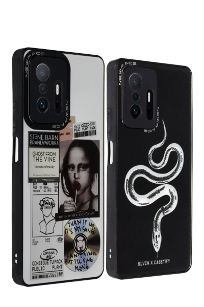 Newface Xiaomi Mi 11T Pro Kılıf Mirror Desenli Kapak - Mirror - 5 resmi