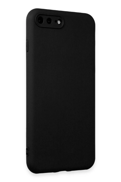 Newface iPhone 7 Plus Kılıf First Silikon - Siyah resmi