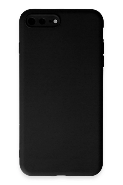 Newface iPhone 7 Plus Kılıf First Silikon - Siyah resmi